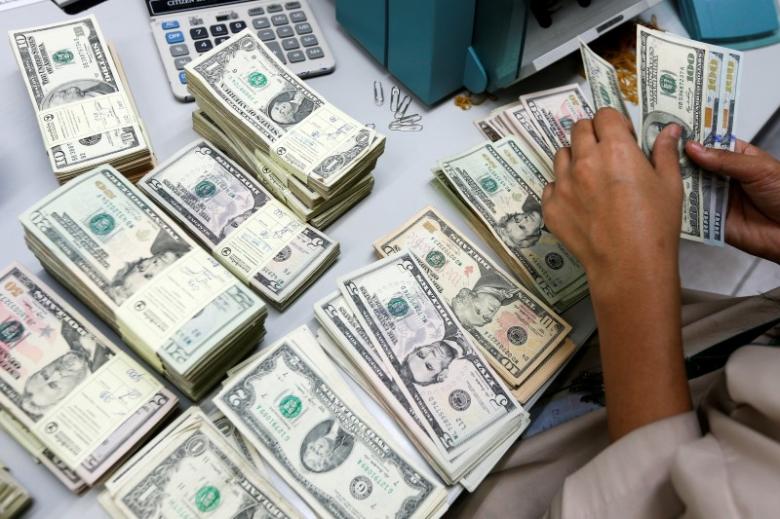 Decrease of 2.63% attributed to external debt servicing, official payments. PHOTO: REUTERS/Athit Perawongmetha