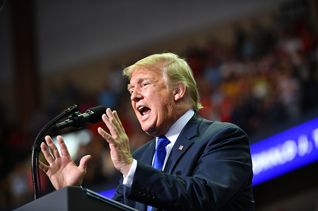 US President Donald Trump. PHOTO: AFP