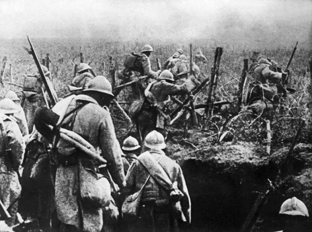 French soldiers in November 1916 in Verdun. PHOTO: AFP