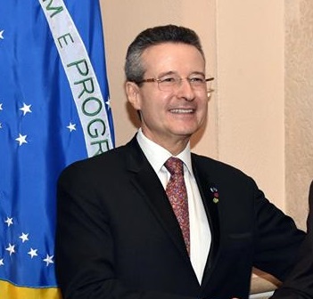 Ambassador of Brazil Claudio Raja Gabaglia Lins. PHOTO: TWITTER