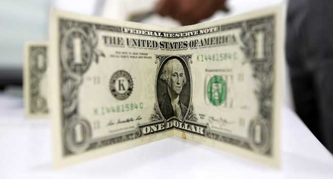 A close-up shot of a dollar bill. PHOTO: AFP
