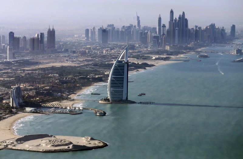 A general view of the luxury Burj al-Arab Hotel at Jumeirah area in Dubai, UAE. PHOTO: REUTERS