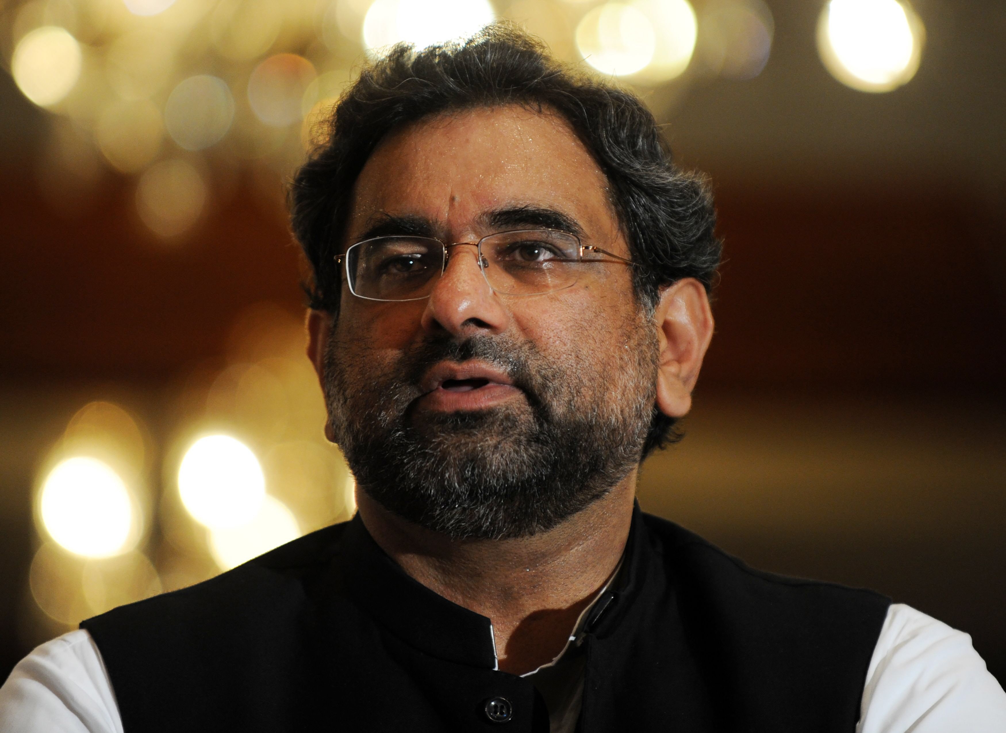 Former PM Shahid Khaqan Abbasi. PHOTO: AFP