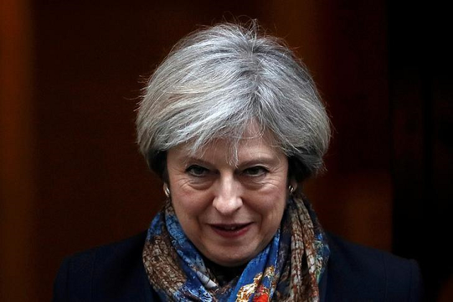 May said the date for a new vote depended on fresh talks with EU leaders.
PHOTO: REUTERS