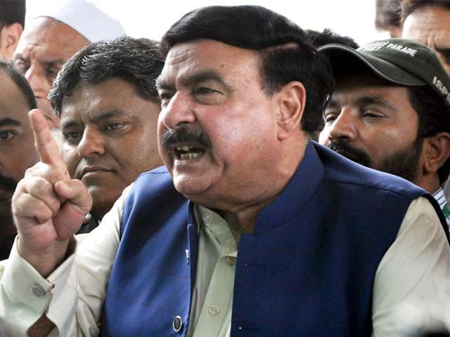 Sheikh Rashid. PHOTO: FILE