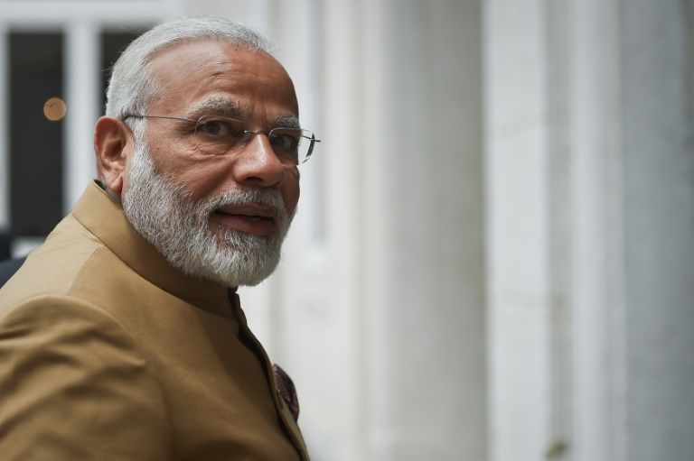 A file photo of Indian Prime Minister Narendra Modi. PHOTO: AFP