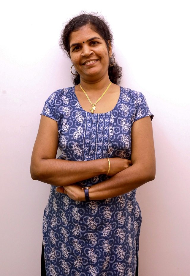 Kanakadurga, one of the two women who entered the Sabarimala Ayyapa temple, poses for a photograph during an interview in the southern state of Kerala. PHOTO:AFP