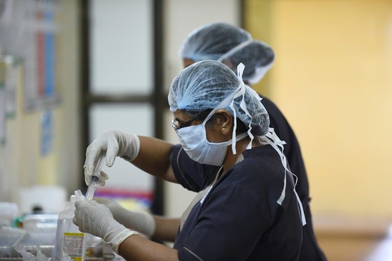 Cases of swine flu spike in the winter months of December and January in the west and north of the country including in Rajasthan and New Delhi. PHOTO: AFP