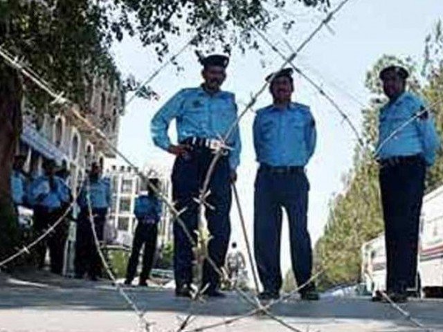 Islamabad police launch a special crackdown against those involved in supplying drugs at educational institutions. PHOTO: AFP