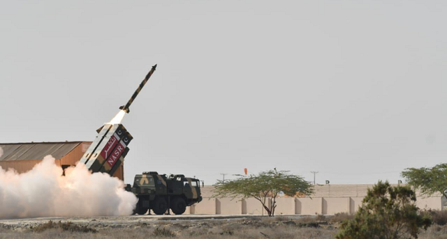 The missile would enhance the operational capability of armed forces.PHOTO: ISPR