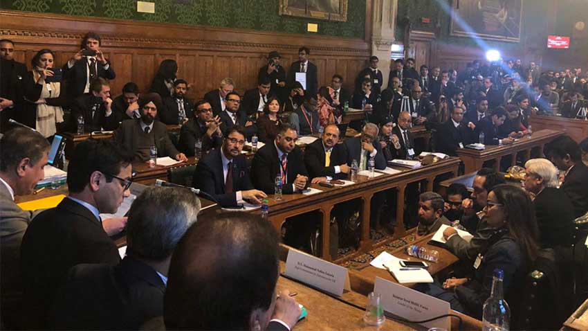 Kashmir Conference at House of Commons. PHOTO: RADIO PAKISTAN