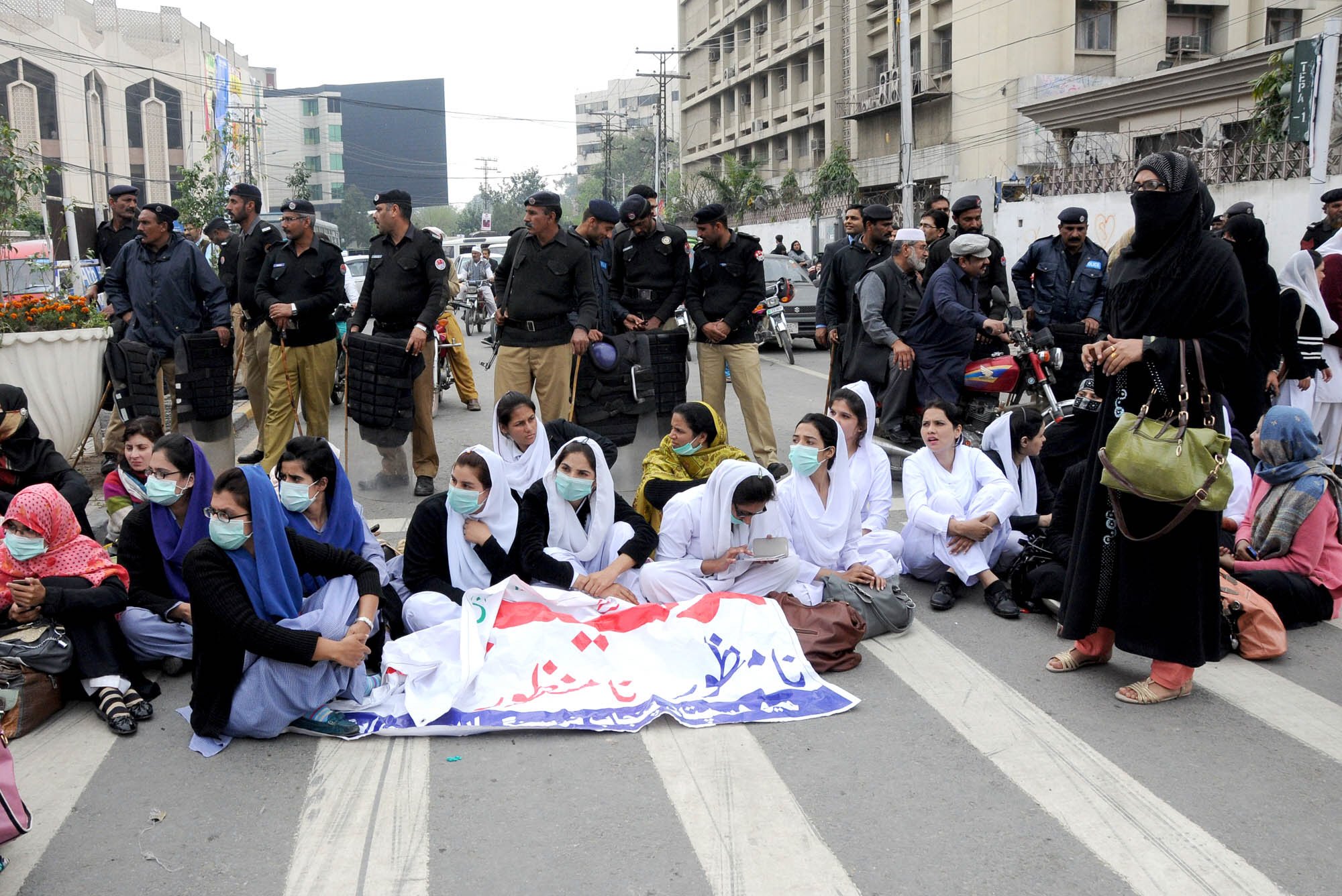 Lady workers. PHOTO: EXPRESS