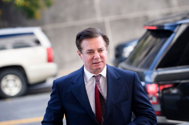 District Judge Amy Berman Jackson agreed with prosecutors that Manafort, pictured, had "intentionally" lied to investigators about his contacts with a suspected Russian operative. PHOTO: AFP