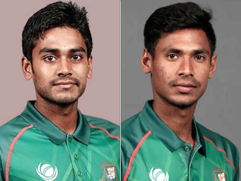 Mehidy Hasan and Mustafizur Rahman. PHOTO: FILE