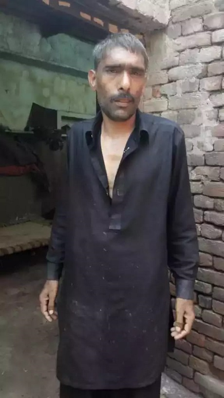 Iqbal, a resident of Sialkot, had been missing for the past two years.PHOTO: EXPRESS