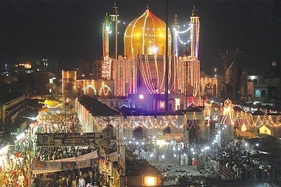Shrine of the Sufi saint Lal Shahbaz Qalandar. PHOTO: RADIO PAKISTAN