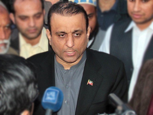 PTI leader Aleem Khan. PHOTO: FILE