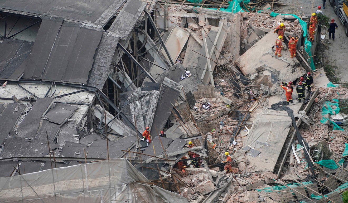 Five of those pulled from the rubble were later confirmed to have died. PHOTO: REUTERS