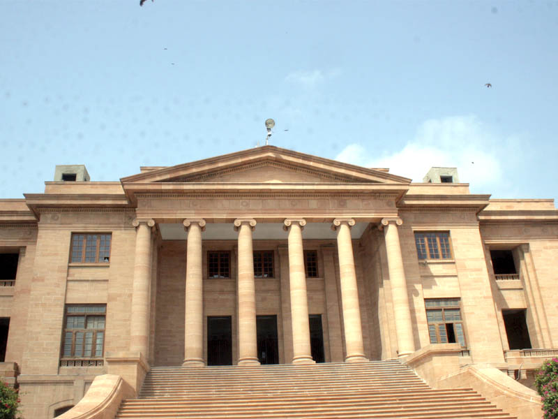 Sindh High Court. PHOTO: EXPRESS