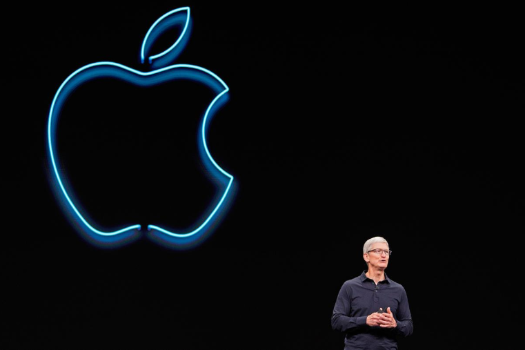 Apple CEO Tim Cook speaks during Apple's annual Worldwide Developers Conference in San Jose, California, U.S. June 3, 2019. PHOTO: REUTERS.