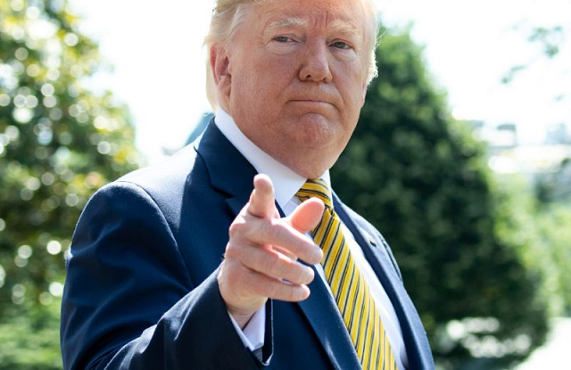 US President Donald Trump says Iran must definitively renounce nuclear weapons. PHOTO: AFP