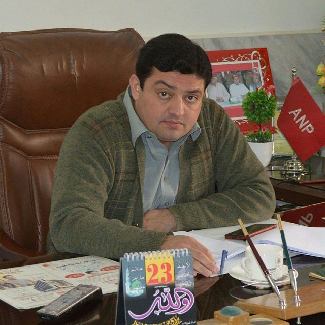 ANP District President Sartaj Khan. PHOTO: EXPRESS