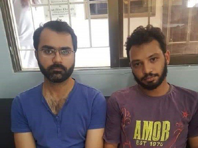 Daniyal and Zubair are the two main accused in the lynching of 17-year-old Rehan. PHOTO: TWITTER
