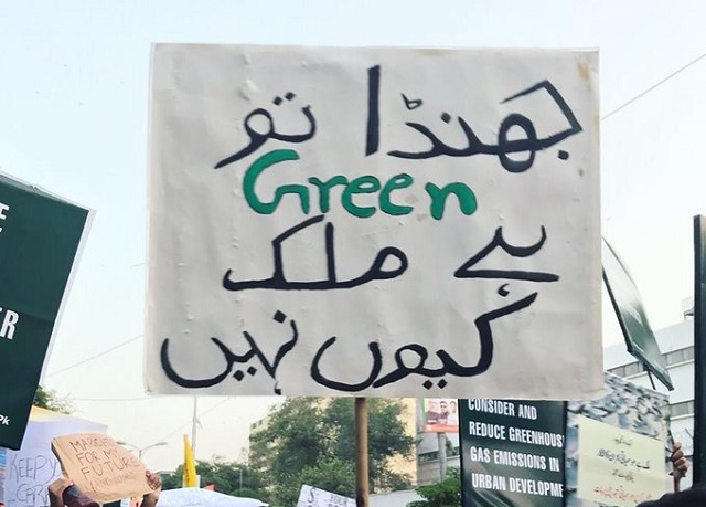 Climate March Pakistan (Photo: Twitter)