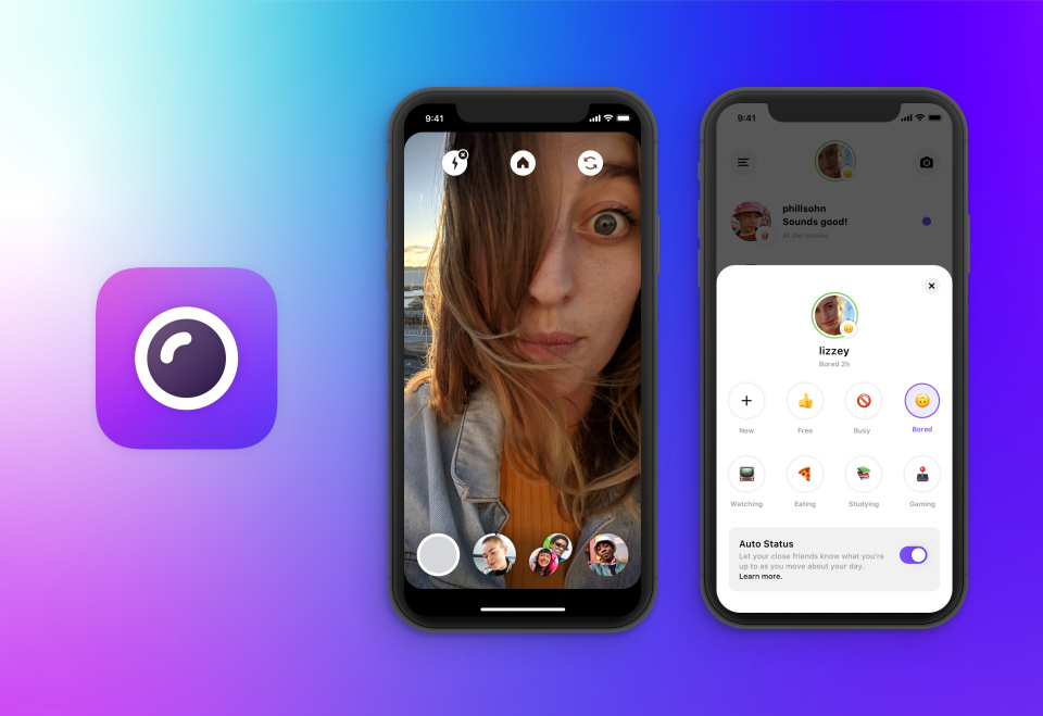 Through Threads, users can upload status, share location and battery status with their close friends on Instagram. PHOTO: FACEBOOK
