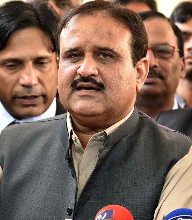 Punjab CM Usman Buzdar (PHOTO: FILE)
