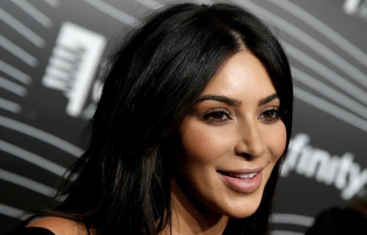 Kim Kardashian West at the 20th Annual Webby Awards in Manhattan. PHOTO: REUTERS