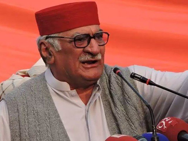 Asfandyar Wali says he himself will participate in JUI-F rally in Islamabad. PHOTO: FILE