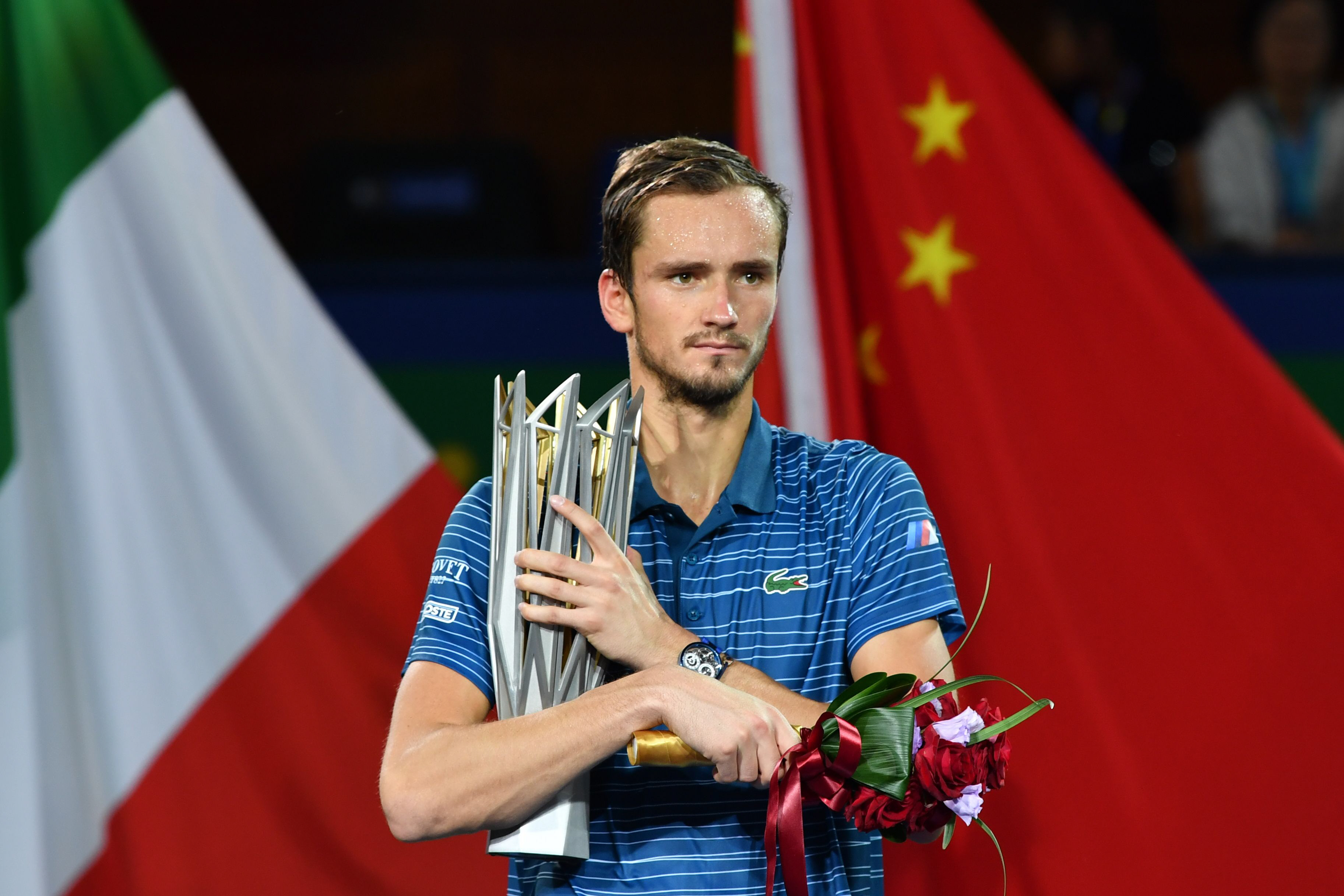This was an emphatic statement from the world number four, needing just 74 minutes to seal the crown. PHOTO: AFP