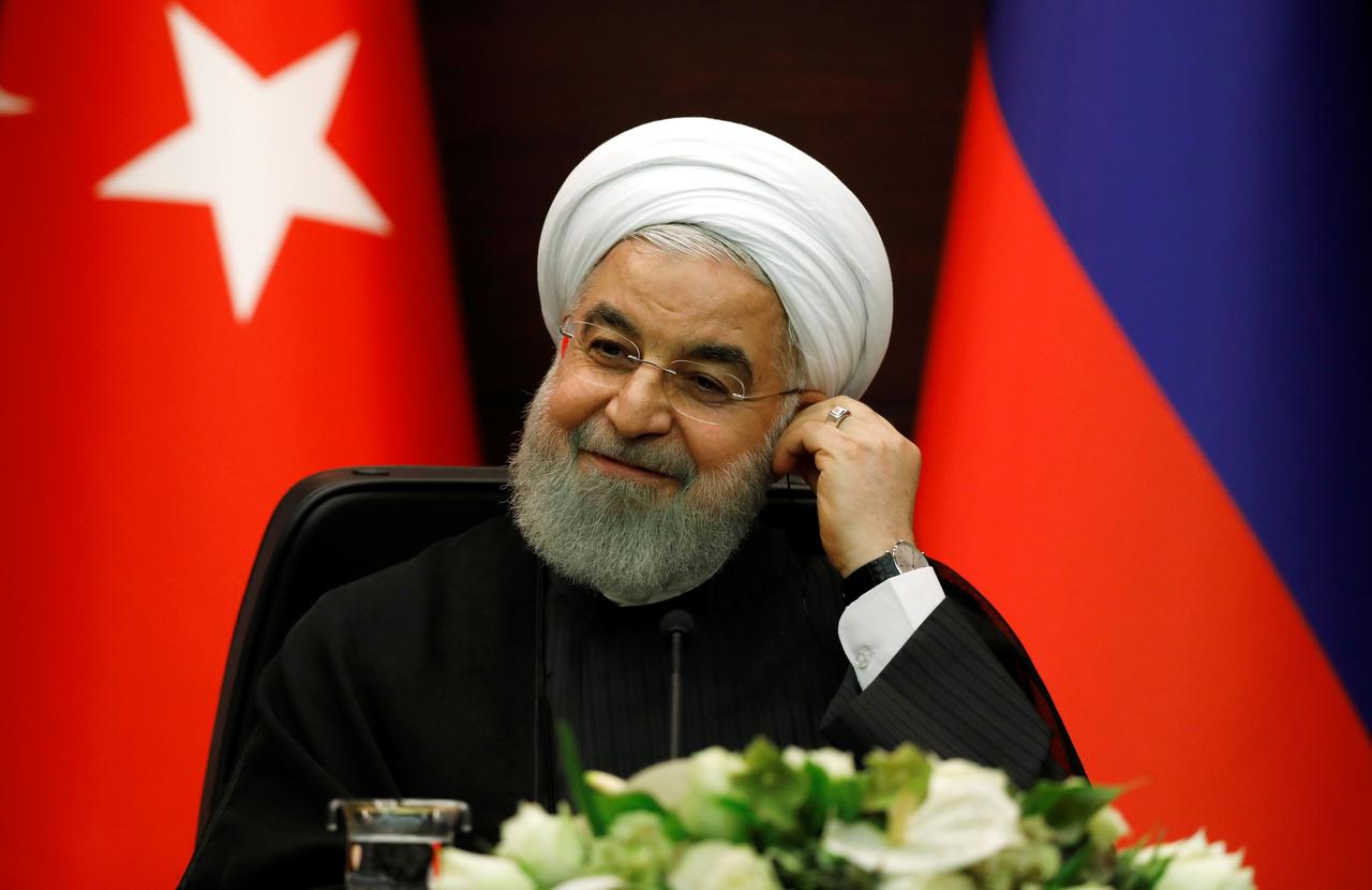 Iranian President Hassan Rouhani. PHOTO: REUTERS