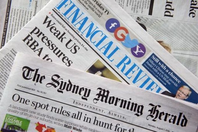 Australia has no constitutional safeguards for free speech. PHOTO: AFP