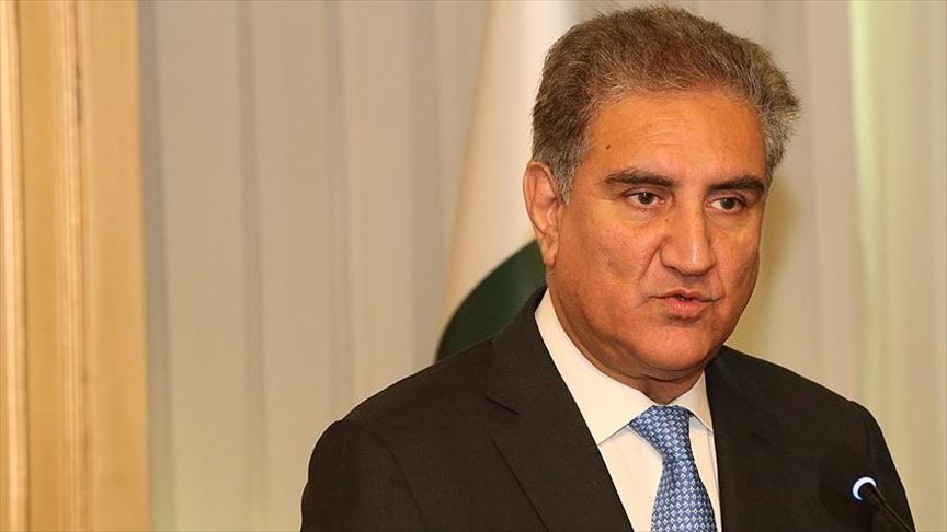 Foreign Minister Shah Mehmood Qureshi. PHOTO: ANADOLU/FILE