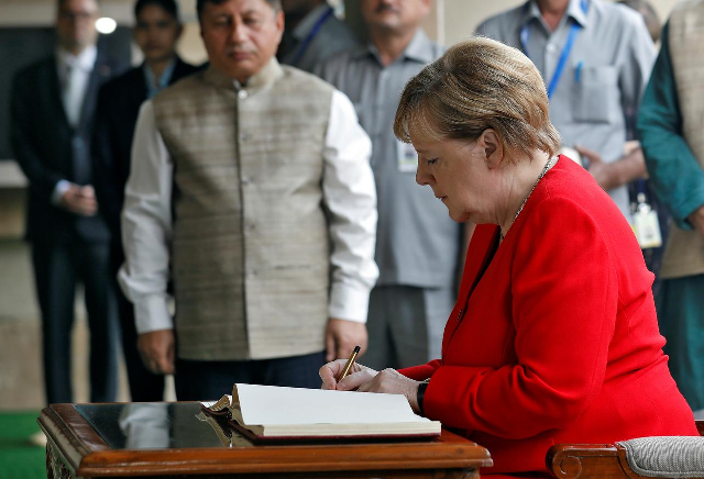 German Chancellor Angela Merkel. PHOTO: Reuters