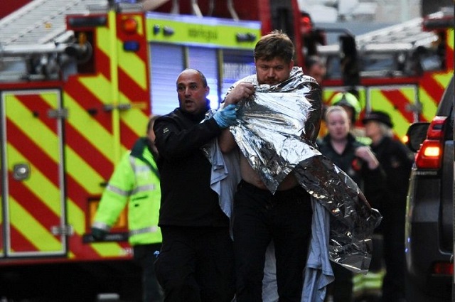 Two people were stabbed to death and three injured in the attack. PHOTO: AFP/FILE