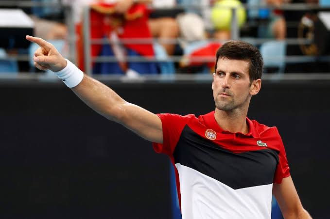 The world number two was in fine touch at the ATP Cup, leading Serbia to victory over 23 other nations. PHOTO: AFP