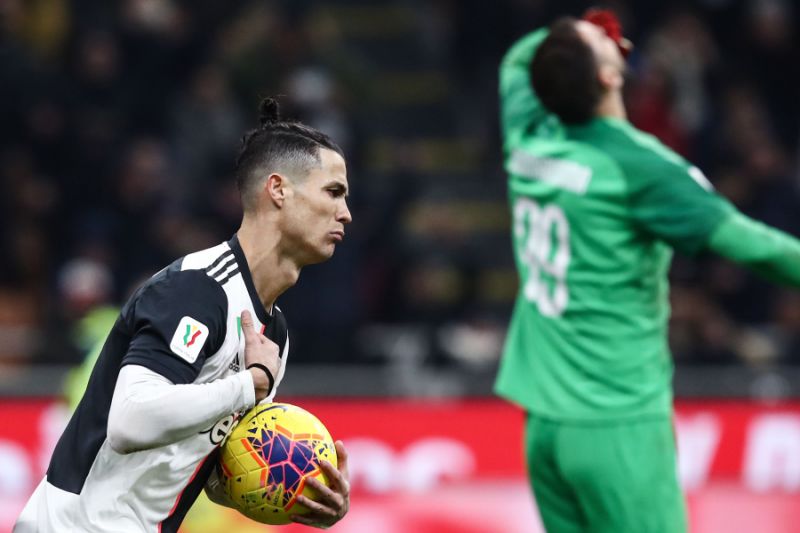 35-year-old has now scored 12 goals in his last eight games in all competitions. PHOTO: AFP