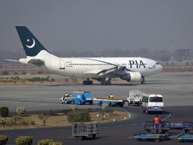 A Pakistan International Airline carrier. PHOTO: REUTERS