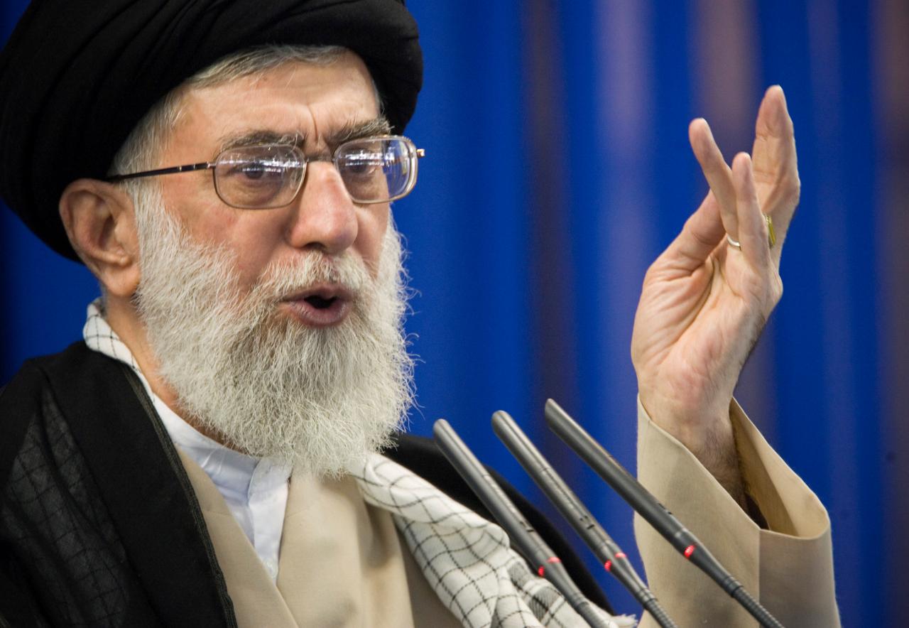Iran's Supreme Leader Ayatollah Ali Khamenei. PHOTO: REUTERS