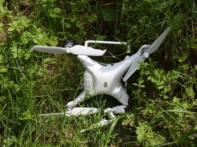 Indian spying quadcopter came from Kanzalwan Sector, intruded 700 Meters on Pakistan side, says DG ISPR. PHOTO: FILE