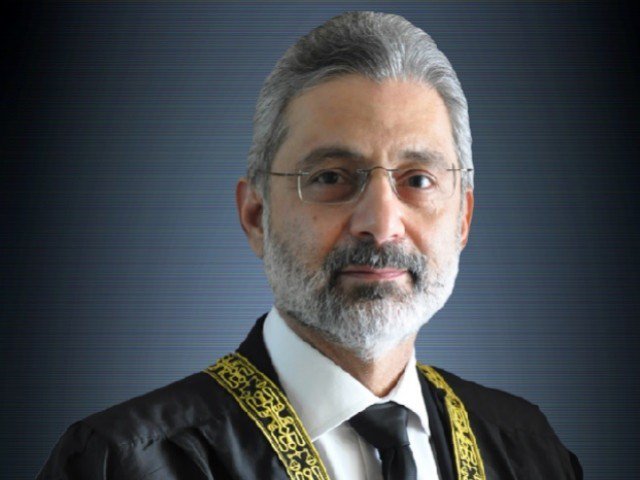 File photo of SC Judge Justice Qazi Faez Isa