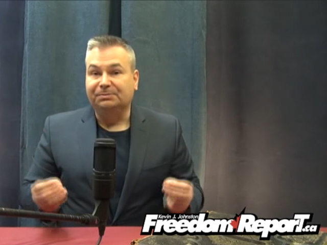 Kevin J Johnston of Freedom Report. PHOTO: YOUTUBE SCREENSHOT