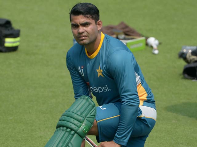 Pakistani cricketer Umar Akmal.
PHOTO: AFP