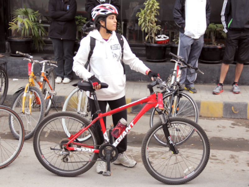 Weldon Moms and members of Critical Mass arranged the successful event. PHOTO: AYESHA MIR/EXPRESS