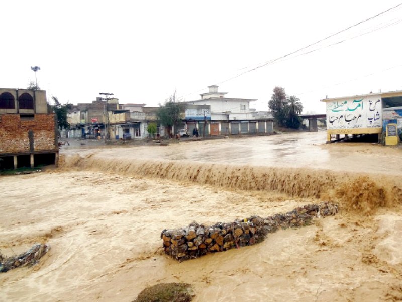 The disaster management authority of the Federally Administered Tribal Areas (Fata) had not released its statistics till this report was filed. PHOTO: INP