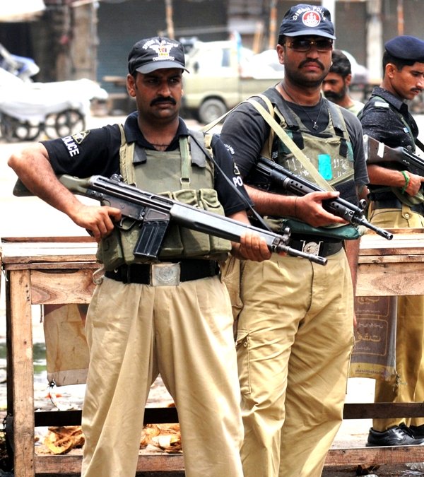Sindh Police. PHOTO: AFP/FILE