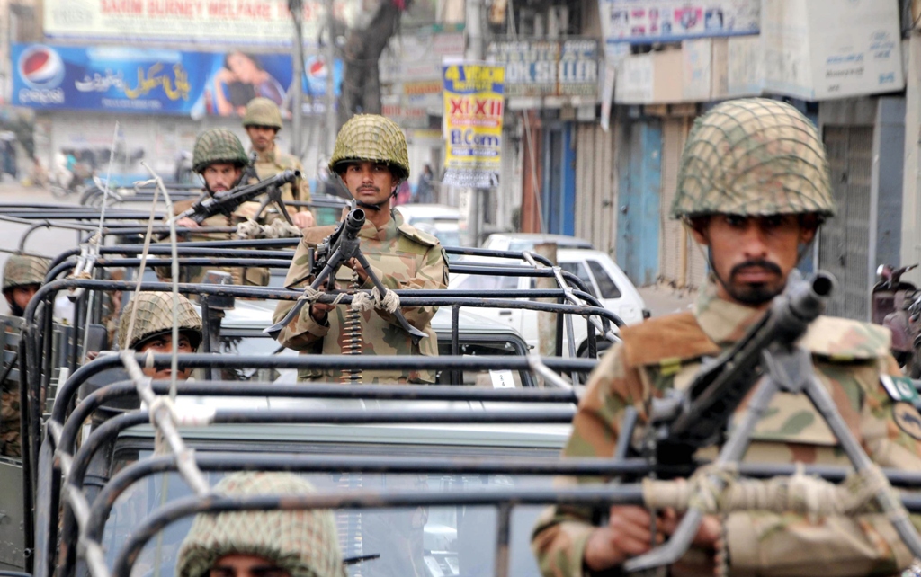 File photo of Rangers in Karachi. PHOTO: EXPRESS/ FILE
